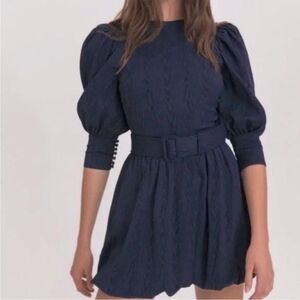 Something‎ Navy Dress